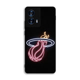 Miami Heat Neon Logo Motorola Moto G Power 5G 2024 Case DC6978
