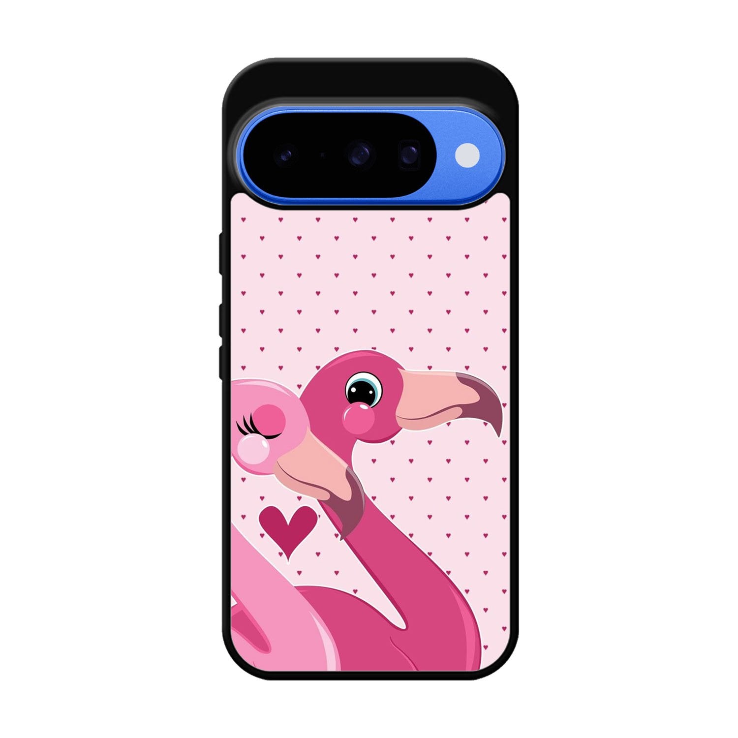 Flamingo Couple Google Pixel 10 Case