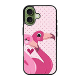 Flamingo Couple iPhone 17 Case