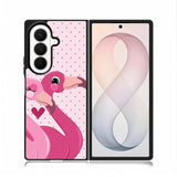 Flamingo Couple Samsung Galaxy Z Fold 8 Ultra Case
