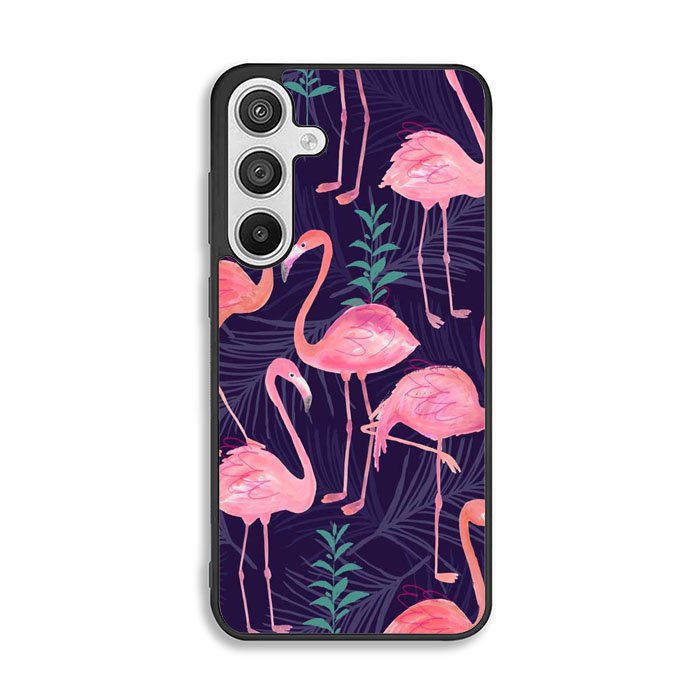 Flamingo Purple Pattern Samsung Galaxy A26 Case DC6183