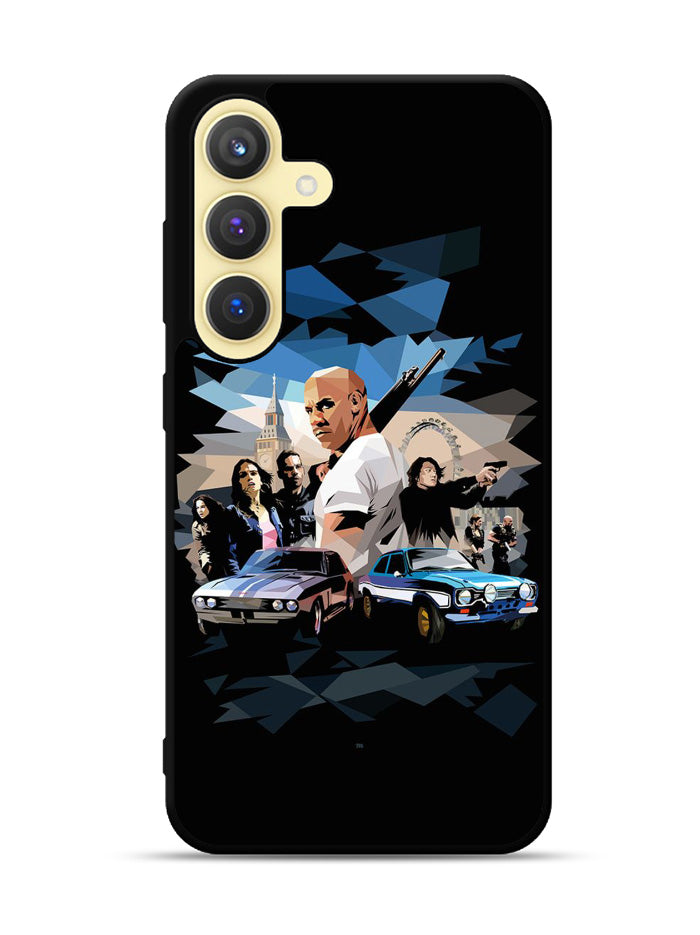The Fast And Furious 9 Art Painting Samsung Galaxy S25 Plus 5G , Samsung Galaxy S25+ 5G Case