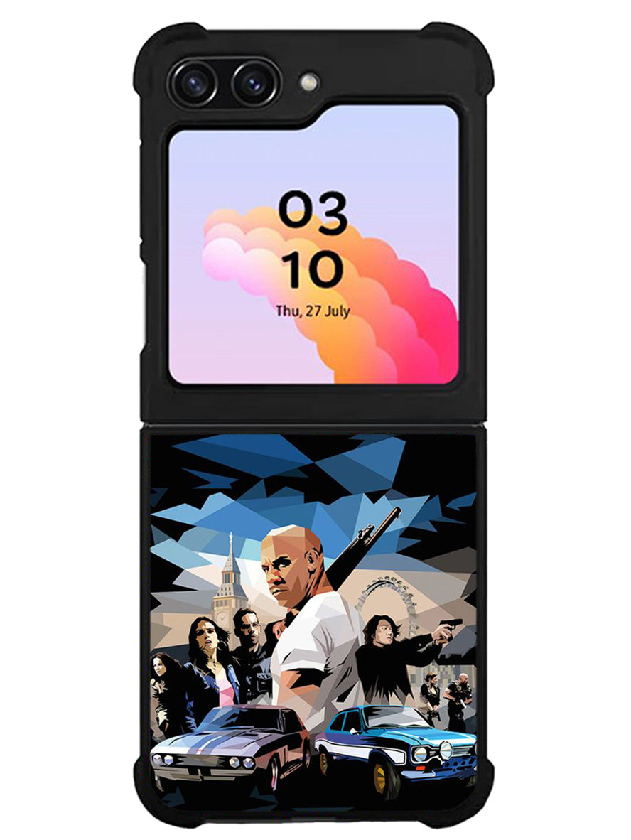 The Fast And Furious 9 Art Painting Samsung Galaxy Z Flip 5 5G 2023 Case