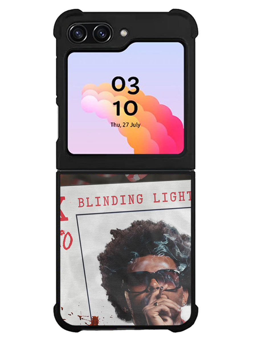 King Card Blinding Lights The Weeknd Samsung Galaxy Z Flip 5 5G 2023 Case