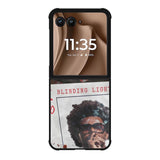 King Card Blinding Lights The Weeknd Motorola Moto RAZR Plus 2025 Case