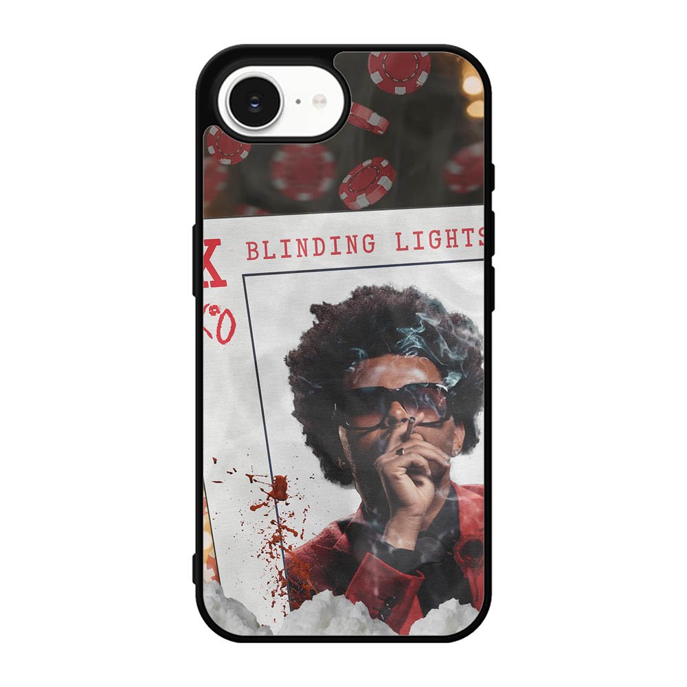 King Card Blinding Lights The Weeknd iPhone 17e Case