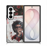 King Card Blinding Lights The Weeknd Samsung Galaxy Z Fold 8 Ultra Case