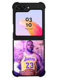 Lebron James NBA Basketball Samsung Galaxy Z Flip 5 5G 2023 Case