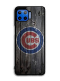 Chicago Cubs Wood Logo Motorola Moto One 5G Case , Moto One 5G UW Case , Moto G 5G Plus Case