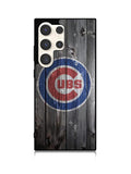 Chicago Cubs Wood Logo Samsung Galaxy S24 Ultra 5G Case