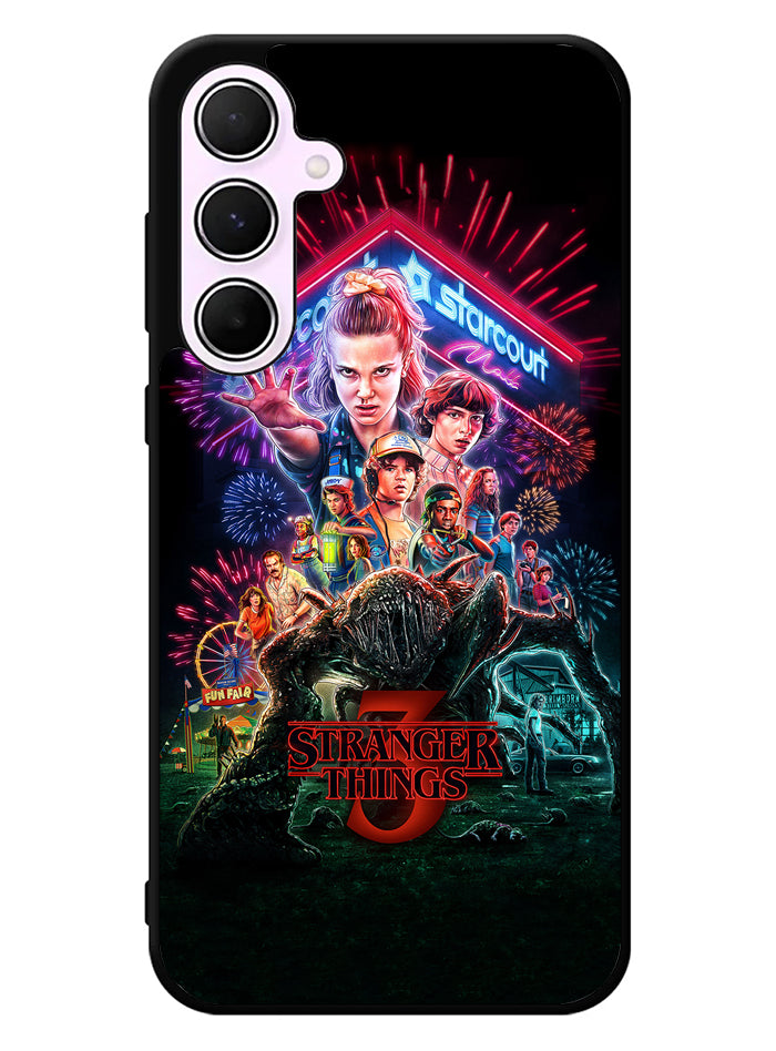 Stranger Things Season 3 Samsung Galaxy A35 5G Case