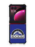 Colorado Rockies Logo Motorola Moto Razr Plus 2023 , Moto Razr+ 2023 Case