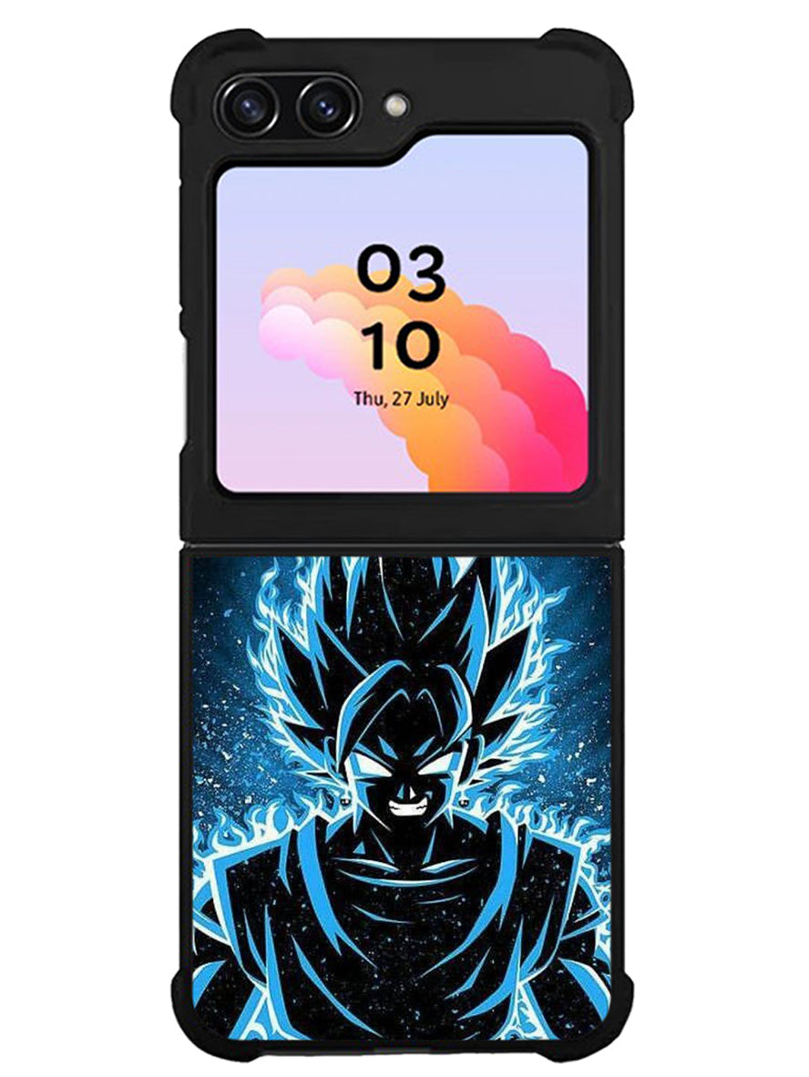 Dragonball Neon Goku Samsung Galaxy Z Flip 5 5G 2023 Case