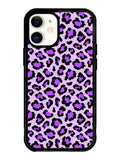 Leopard Purple Pattern iPhone 12 Case