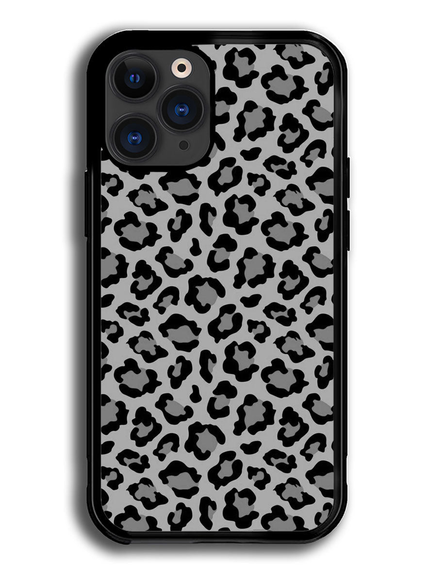 Leopard Grey Pattern iPhone 12 Pro Max Case