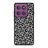 Leopard Grey Pattern Motorola Moto Edge 60 Pro Case