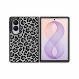 Leopard Grey Pattern Samsung Galaxy Z Fold 8 Case DC1022