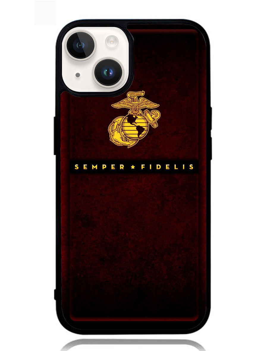 USMC Semper Fidelis iPhone 14 Plus Case BLN9886
