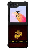 Usmc Semper Fidelis Samsung Galaxy Z Flip 5 5G 2023 Case