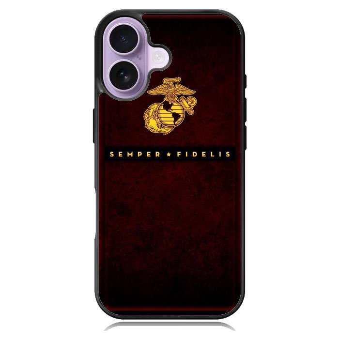 Usmc Semper Fidelis iPhone 16 Plus Case DC1940