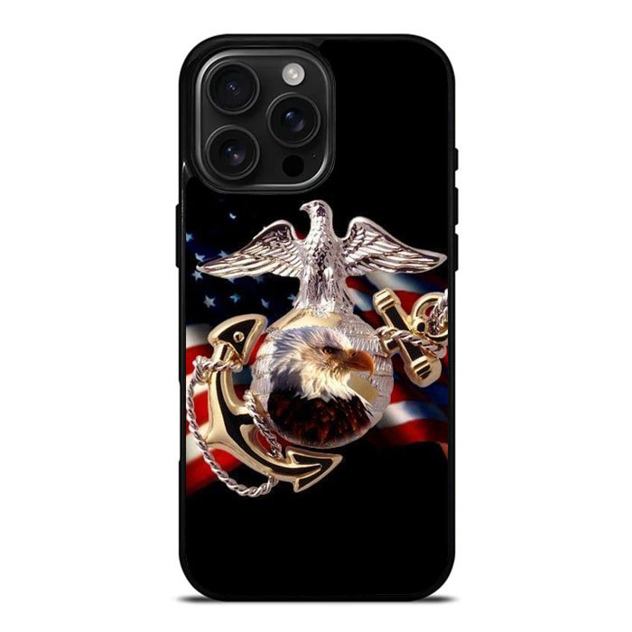 Marine Corps Usa iPhone 16 Pro Max Case DC1095