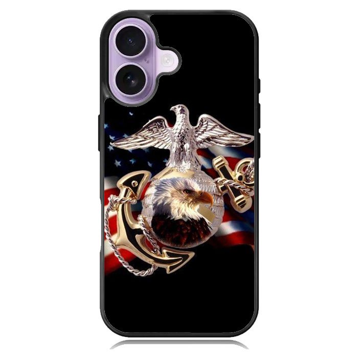 Marine Corps Usa iPhone 16 Plus Case DC1095
