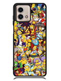 The Simpsons All Characters Motorola Moto G Stylus 5G 2023 Case