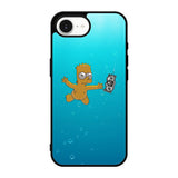 Bart Simpsons Nevermind Nirvana iPhone 17e Case DC0144