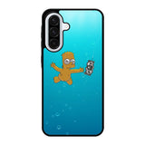 Bart Simpsons Nevermind Nirvana Samsung Galaxy A56 Case DC0357