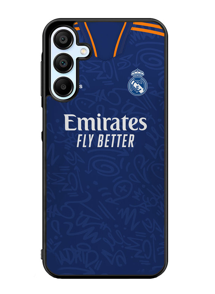 Real Madrid 2021-2022 Away Jersey Samsung Galaxy A15 5G Case