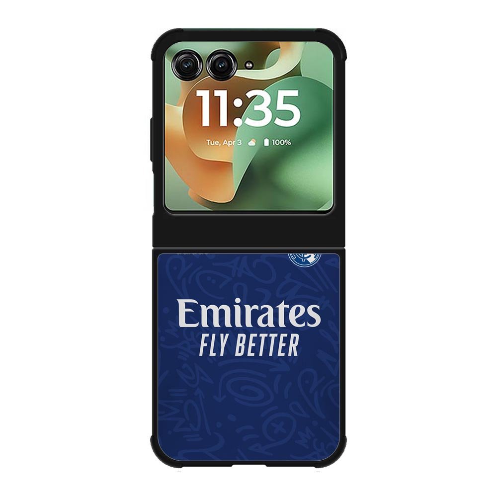 Real Madrid 2021-2022 Away Jersey Motorola Moto RAZR 2025 Case