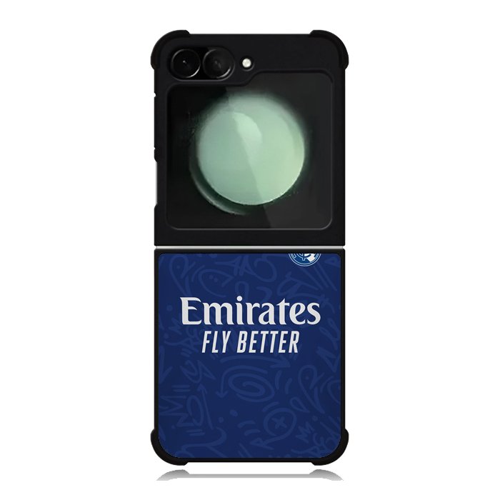 Real Madrid 2021-2022 Away Jersey Samsung Galaxy Z Flip 6 Case
