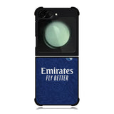 Real Madrid 2021-2022 Away Jersey Samsung Galaxy Z Flip 6 Case