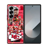 the super bowl Champion Kansas City Samsung Galaxy Z Fold 7 5G Case