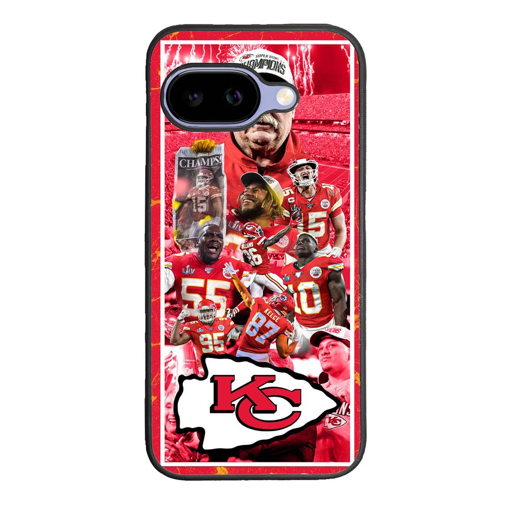the super bowl Champion Kansas City Google Pixel 10A Case