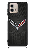 Corvette Logo Carbon 2nd Motorola Moto G Stylus 5G 2023 Case