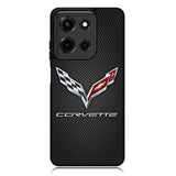Corvette Logo Carbon Motorola Moto G Power 5G 2025 DC0388