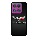 Corvette Racing Carbon Logo Motorola Moto Edge 60 Pro Case