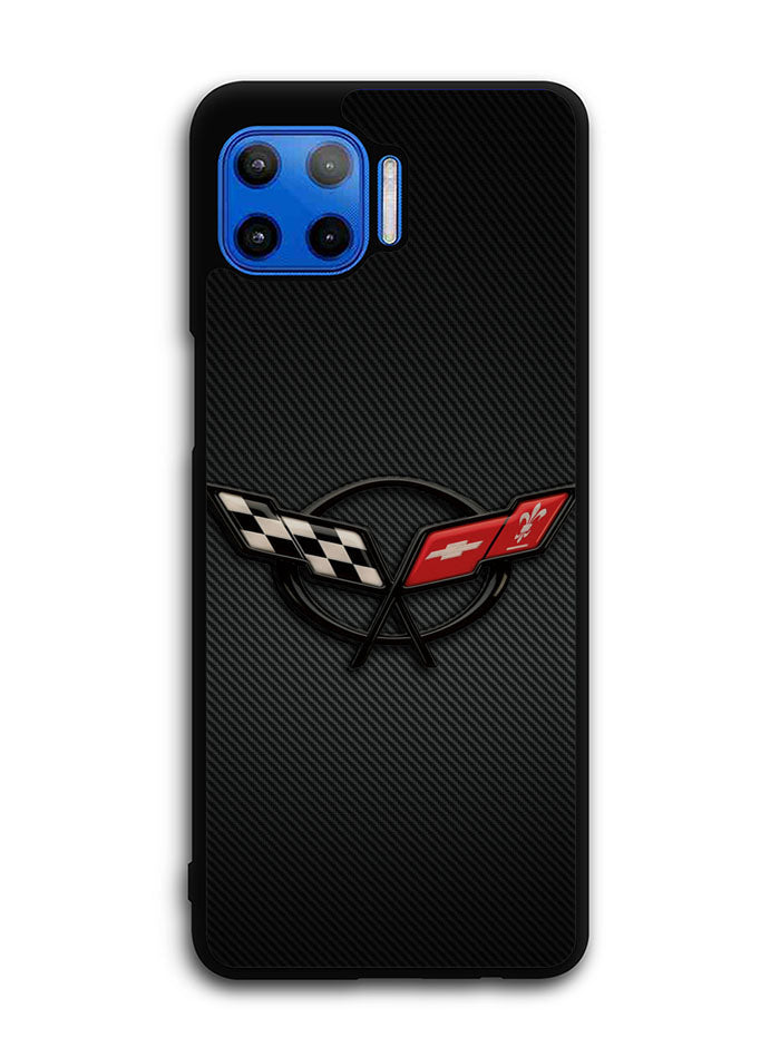 Corvette Logo 4th Motorola Moto One 5G Case , Moto One 5G UW Case , Moto G 5G Plus Case