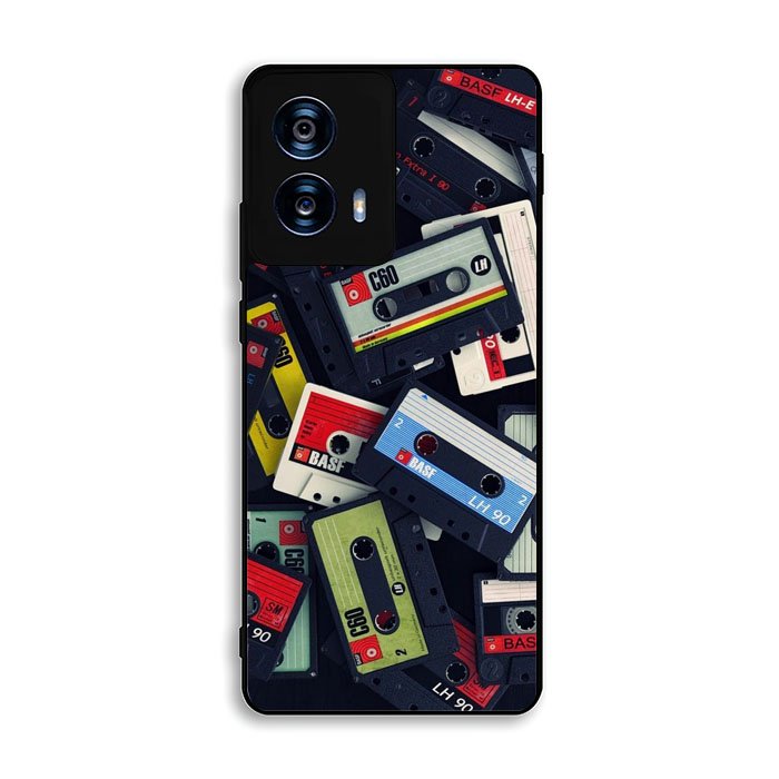 Cassete Retro Tape Motorola Moto G Power 5G 2024 Case DC1679