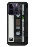 Retro Cassette Tape D90 iPhone 14 Pro Case BLN8857