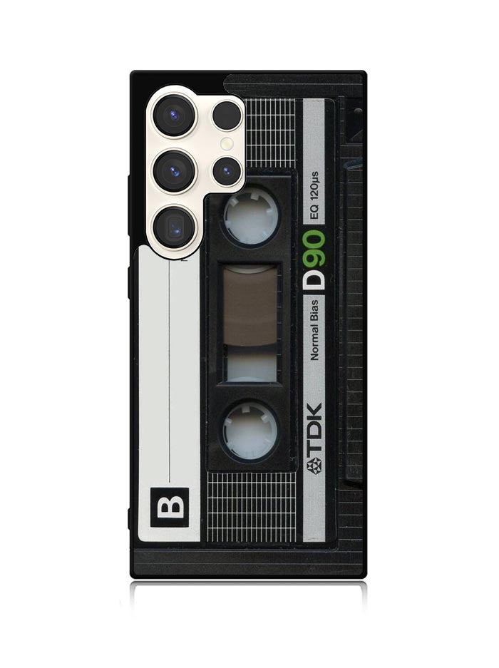 Retro Cassette Tape D90 Samsung Galaxy S25 Ultra 5G Case