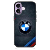 BMW Logo Leather iPhone 16 Case DC0210