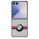 BMW Racing Red Black Logo Samsung Galaxy Z Flip 7 Case DC0218