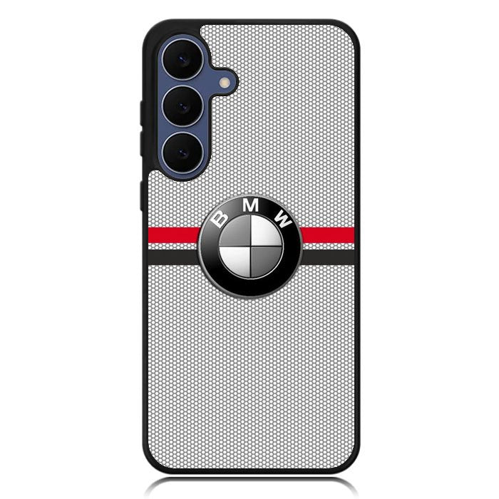 BMW Racing Red Black Logo Samsung Galaxy S25 Plus , Samsung Galaxy S25+ Case DC0218