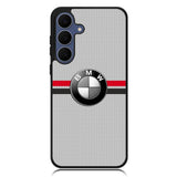 BMW Racing Red Black Logo Samsung Galaxy S24 FE Case DC0218