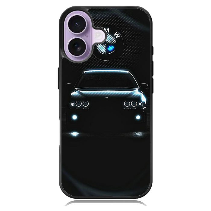 BMW Blue Neon iPhone 16 Case DC0203