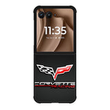 Corvette Racing Logo Motorola Moto RAZR Plus 2025 Case