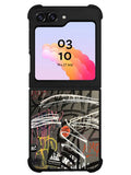 Graffiti in The Grey Wal Samsung Galaxy Z Flip 5 5G 2023 Case