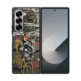 Graffiti in The Grey Wal Samsung Galaxy Z Fold 7 5G Case